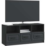 TV omarica s predalom Črna 102 x 34,5 x 47 cm Inženirski les, (5000210506) | Shoptok.si