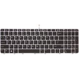 tastatura za laptop hp 850 G3 mali enter sivi frame