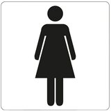 x naljepnica (D Š: 7,5 7,5 cm, Gospođe) Cijene