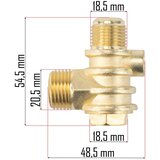  NEPOVRATNI VENTIL ZA KOMPRESOR PM-KO-100T-150T-200T-230/400V-ZZ | shoptok.hr