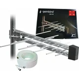 GMB-20E sa kutijom +15m ** Antena Loga UHF sa RF-Konektorom,20el, 39cm,6dB alu +kabl 15m 781