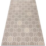 RugsX Preproge Preproga SPRING 20404558 Hexagon niz, zanka - 160x230 cm Bež | Shoptok.si