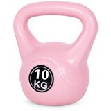 Kettlebell 10 kg za vježbanje, bučica, lopta s utezima, fitnes opterećenje, roza, moderno | shoptok.hr