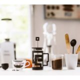 Tiamo french press steklen, 300 ml, (21155655) Cene
