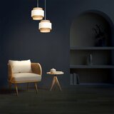  Luster na kanapu BOHO 2xE27/60W/230V krem/juta | Eponuda.com