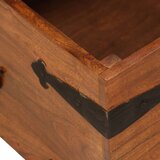  Stolić za kavu 110x55x35 cm bagremovo drvo s premazom boje meda | Eponuda.com