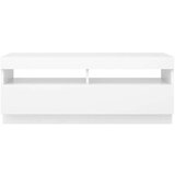 vidaXL TV ormarić s LED svjetlima bijeli 100 x 35 x 40 cm | shoptok.hr