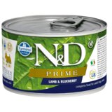 N&d Prime Dog Adult Mini jagnje in borovnica 140 g konzerva Cene