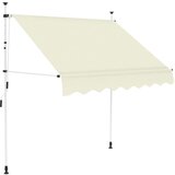 Maison Chic Ročno zložljiva tenda - Senčniki 150 cm krem, (22042305) | Shoptok.si