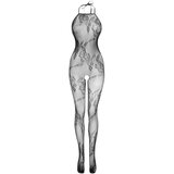 CHRISTINE cvetlično mrežasto bodi - (črna) - XS-L | Shoptok.si