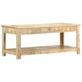  Stolić za kavu ručno oslikani 110x50x45 cm masivno drvo manga | Eponuda.com