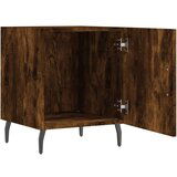  Nočna omarica dimljeni hrast 40x40x50 cm inženirski les, (20808977) | Shoptok.si