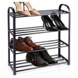 Vilde Regal za čevlje s 4 policami, črn, 50x19x57cm, (5000289760) | Shoptok.si