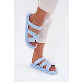 Boto Women's Rubber Slippers With Strap Blue Tavirae | shoptok.hr