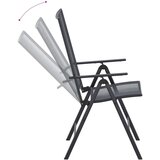  Vrtni set za objed 9 pcs Antracit 212 x 90 x 76 cm - 8-mjesta | shoptok.hr