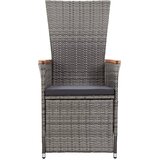  9-dijelni vrtni blagovaonski set s jastucima sivi | shoptok.hr
