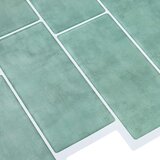  Subway pločica 50 pcs Siva zelena 29 x 21 cm Poliuretan i PET | shoptok.hr