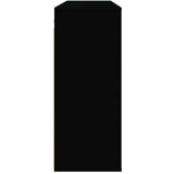  Zidni ormarić crni 80 x 33 x 80 cm od konstruiranog drva | shoptok.hr