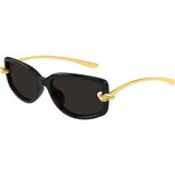 Bottega Veneta BV1440SA 001 ONE SIZE (59) Črna/Siva Cene