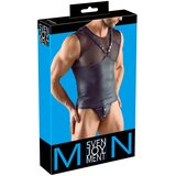 Svenjoyment muški bezrukavni gornji dio u obliku remenja za prsa (crni) - XL | shoptok.hr