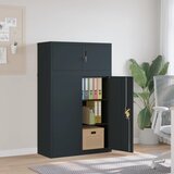 vidaXL Arhivska omara antracitna 90x40x145 cm jeklo | Shoptok.si
