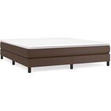  Okvir za krevet s oprugom smeđi 180x200 cm od umjetne kože | shoptok.hr