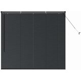 vidaXL Venecijanske žaluzije Črna 130 x 145 cm Aluminij, (5000178573) | Shoptok.si