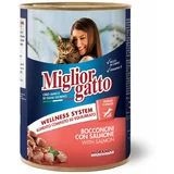 Migliorgatto miglior hrana za mačke u limenci, losos, 405 g