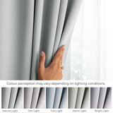 Restilo zasłona BLACKOUT kolor jasny szary szarfa upinająca styl klasyczny taśma materiał blackout 140x175 | shoptok.hr