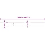 vidaXL Robniki za trato 50 kosov Črna 10x103 cm Hladno valjano jeklo | Shoptok.si