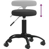  Stolica za masažu baršunasto crna | shoptok.hr