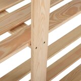  Za pohranu s 5 razina 170x28 5x170 cm masivna borovina | shoptok.hr