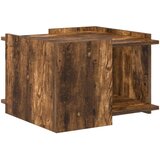  Klubska miza Dimljen hrast 50,5 x 50 x 33 cm Inženirski les, (5000295532) | Shoptok.si
