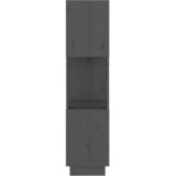 Ormarić za knjige / pregrada sivi 51x25x101 cm od borovine | shoptok.hr
