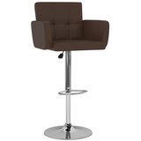 Furnova Barski stolčki 2 kosa rjavo umetno usnje, (21948927) | Shoptok.si