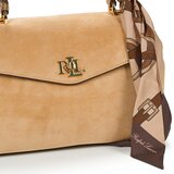 Polo Ralph Lauren FARRAH SOFT SATCHEL SMALL Bež | shoptok.hr