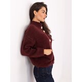 Italy Moda Sweater-MI-SW-WM218.02-burgundy | Shoptok.si