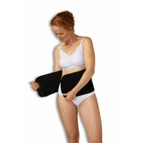 Carriwell Steznik za trbuh od organskog pamuka na čičak - crni, S/M | shoptok.hr