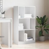  Regal za knjige bijeli 57 x 28,5 x 107,5 cm konstruirano drvo | shoptok.hr