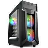  Kućište SHARKOON gaming, VG6-W RGB, ATX, ventilator 3×120 mm LED, 2xUSB3, Window | Eponuda.ba