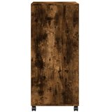 Ormarić s kotačima boja hrasta 55x40x91 cm konstruirano drvo | shoptok.hr