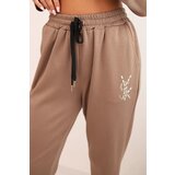Kesi Włoski Women's set with viscose, decorated and elastic pants fango | shoptok.hr