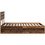  Konstrukcija postelje Star les 150 x 200 cm Masivno borovo les, (5000103123) | Shoptok.si