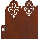  Rubnjaci za travnjak 20 pcs 103 x 0,05 x 22 cm Rđa | Eponuda.com