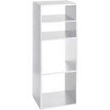Stalak sa 4 police MIX&MODUL 34,5x32x100,5, Bijeli