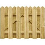  Vrtna vrata 100 x 75 cm Masivna borovina Zelena | shoptok.hr