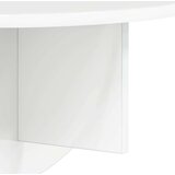  Stenska polica 2 pcs Visok sijaj bela 48 x 24 x 24 cm, (5000200900) | Shoptok.si