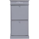 Maison Chic Omarica za obutev - Kopa za čevlje siva 50x28x98 cm les pavlovnije, (21777825) Cene
