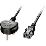 Lindy tok priključni kabel [1x VB vtič - 1x ženski konektor IEC C13\, 10 A] 3.00 m črna, (20414632) | Shoptok.si