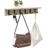  Vješalica za kapute na zidu Sonoma hrast 60 x 10,5 x 10,5 cm | Eponuda.com